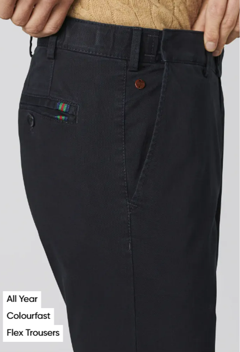 Meyer Oslo Chino Navy 9-316-18/-3